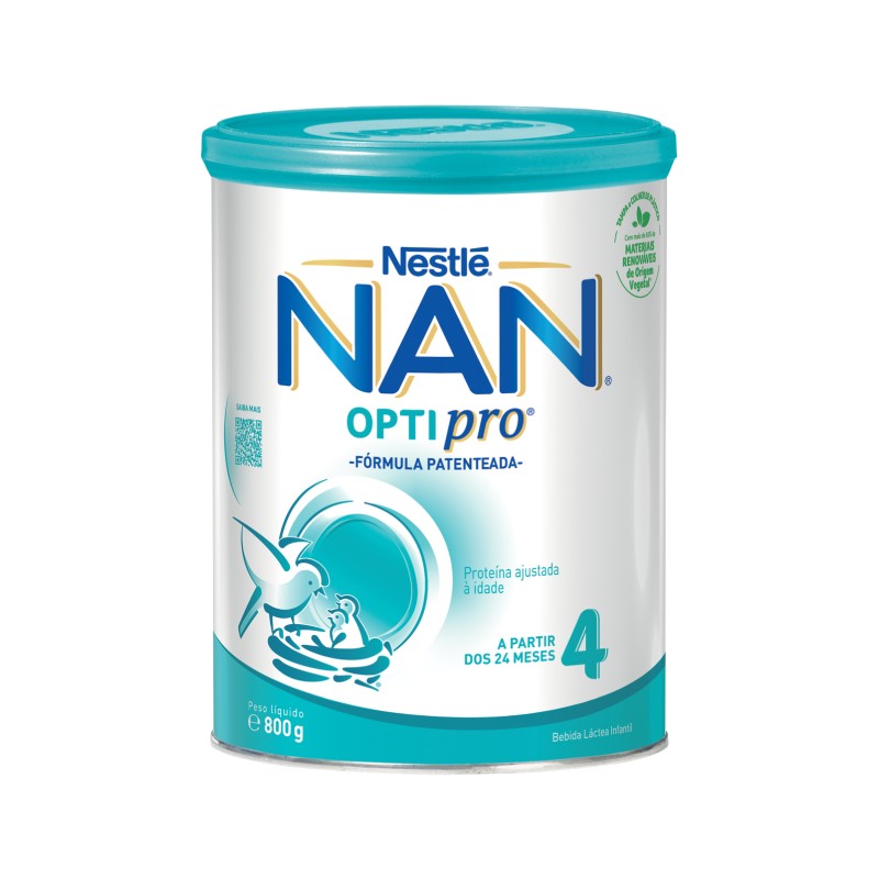 Nestlé NAN Optipro 4 Leite Crescimento 24M+ 800g