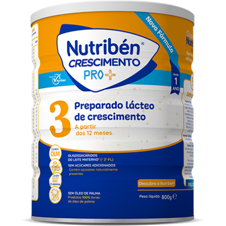 Nutribén Crescimento Pro+ Leite 800g