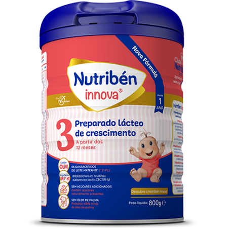 Nutribén Innova 3 Leite Crescimento 800g