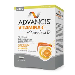 Advancis Vitamina C+D 30...