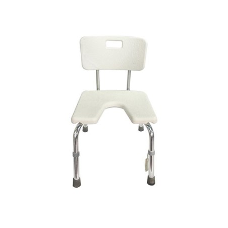 Wwo Banco de Poliban com Costas e Assento em U