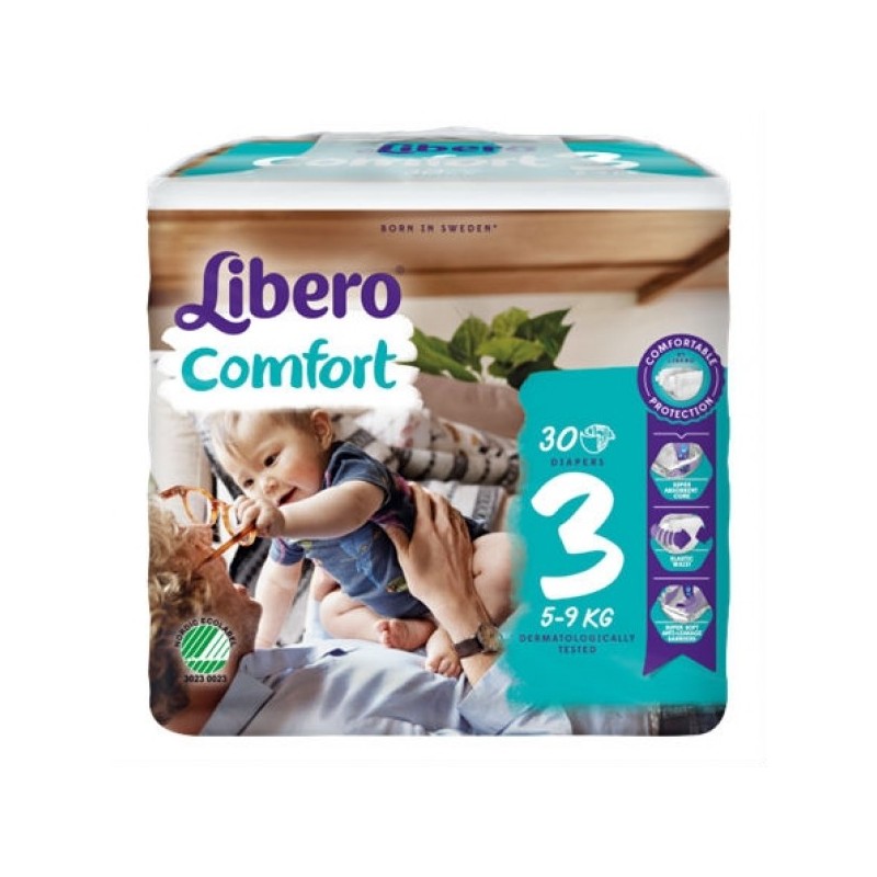 Libero Comfort Fraldas Tam.3 (X30 Unidades)