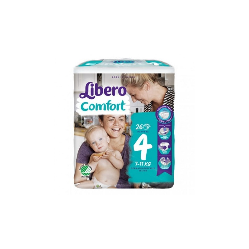 Libero Comfort Fraldas Tam.4 (X26 Unidades)