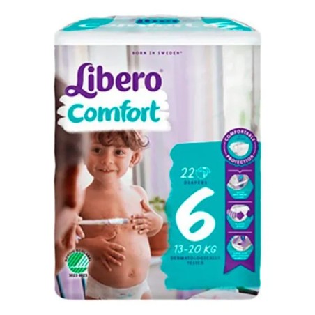 Libero Comfort Fraldas Tam.6 (X22 Unidades)