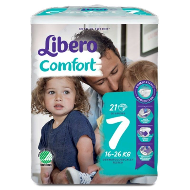 Libero Comfort Fraldas Tam.7 (X21 Unidades)
