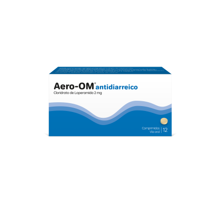Aero-Om Antidiarreico , 2 Mg (X12 Comprimidos)