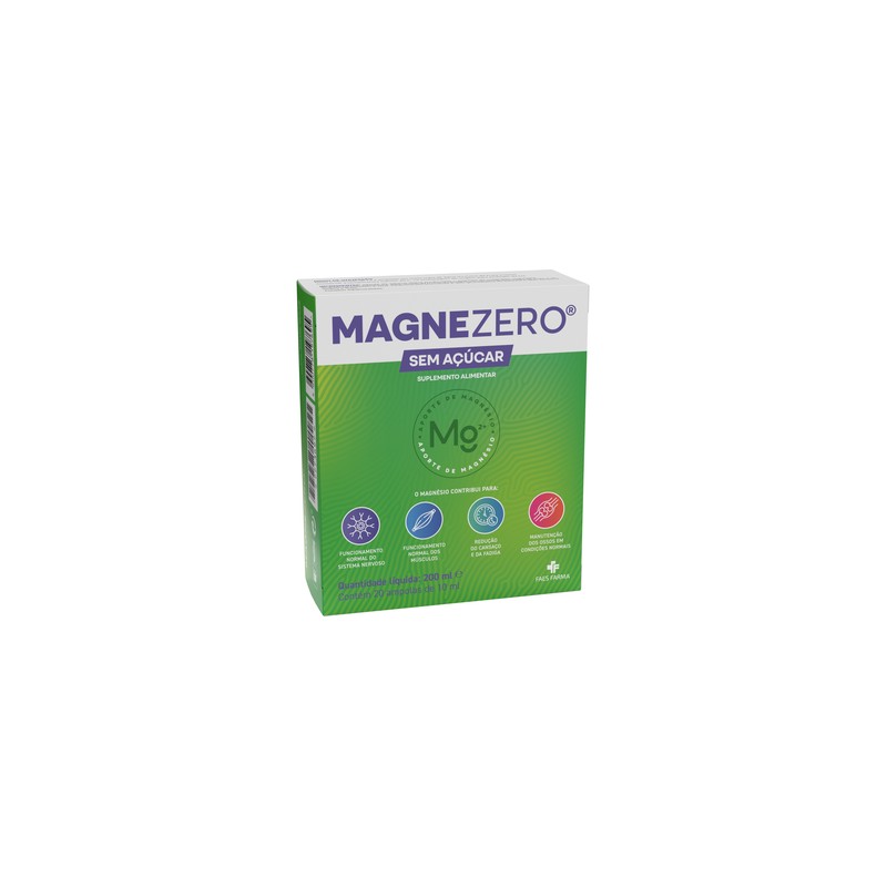 Magnezero 20 Ampolas