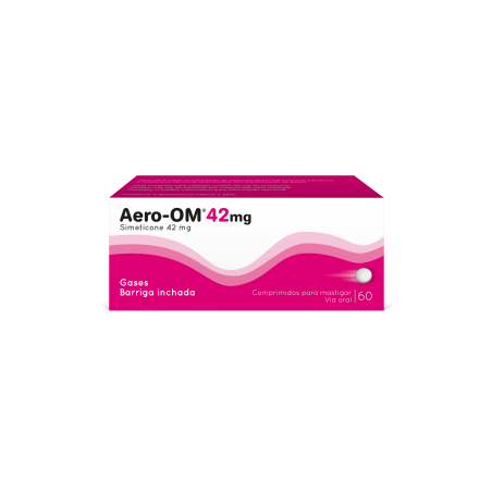 Aero-OM, 42 mg - 60 comprimidos mastigáveis