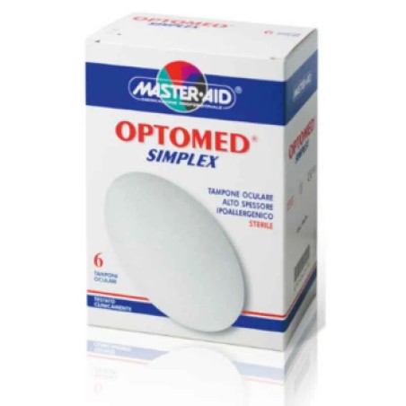 Master-Aid Optomed Simplex Tampão Ocular x6 unidades