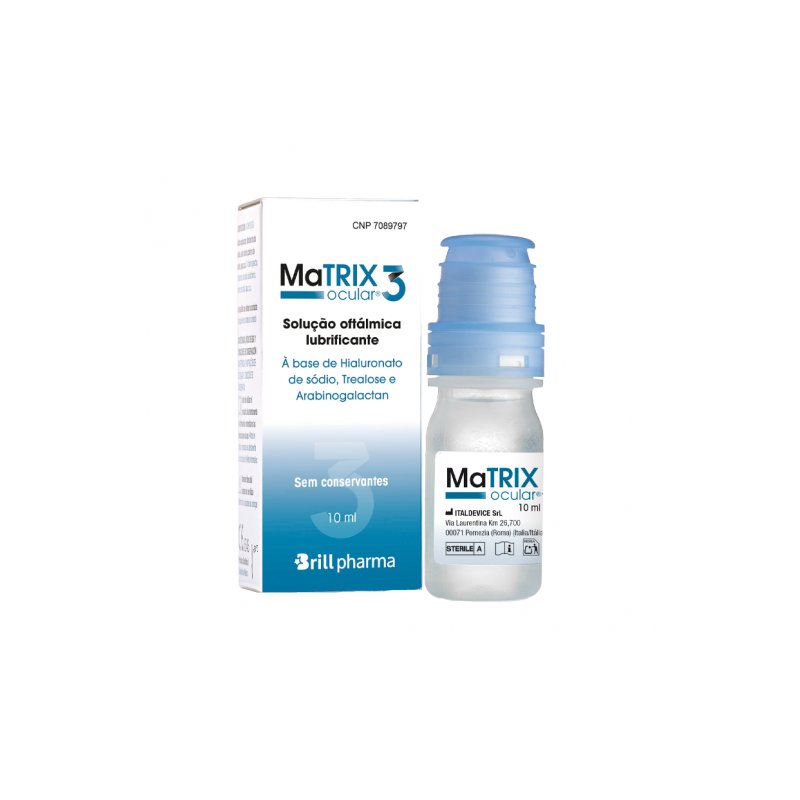 Matrix Ocular 3 Solução Oftálmica 10ml