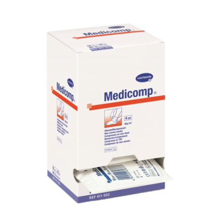 Medicomp Compressas Não Tecido Esterilizadas 10X20cm (x25 Unidades)
