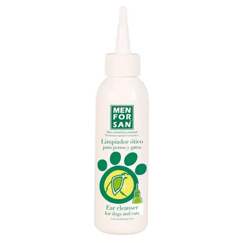 Menforsan Menforsan Limpador de Ouvidos Para Cães e Gatos 125ml