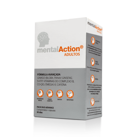 MentalAction Adulto 30 comprimidos +30 cápsulas