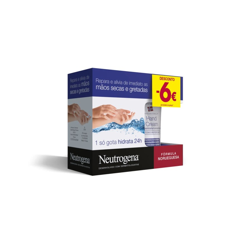 Neutrogena Creme de Mãos Concentrado com Perfume 2x50ml