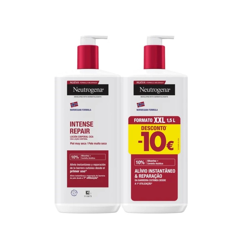 Neutrogena Reparação Intensa Pack Loção 2x750ml