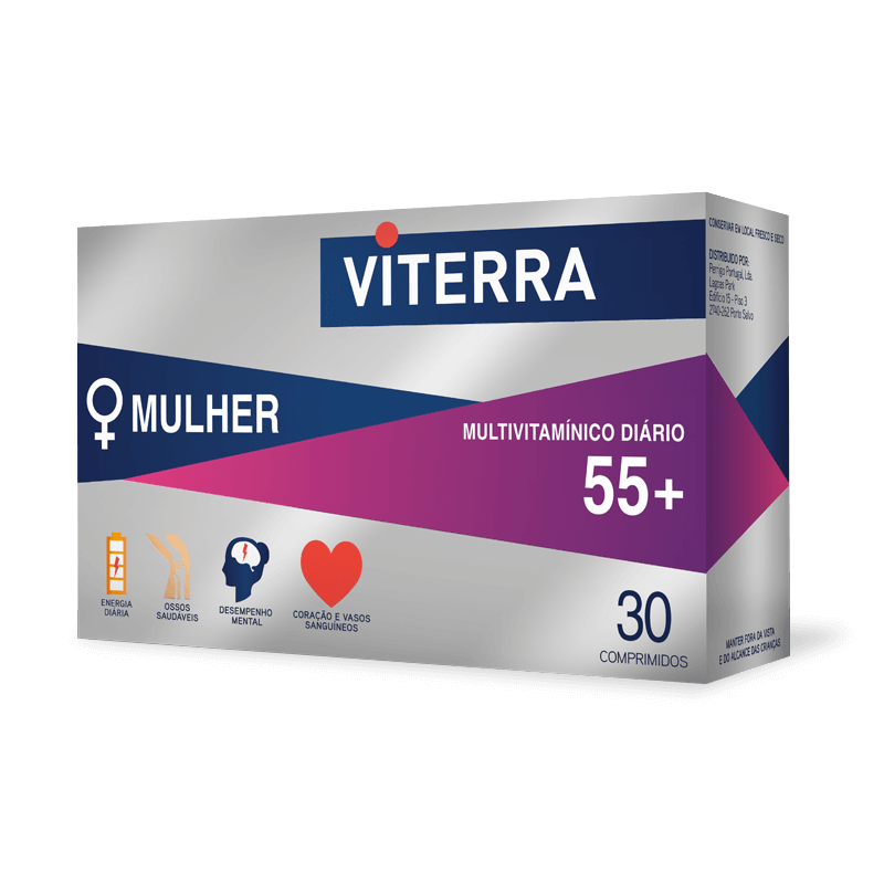 Viterra Platinum 55+ Mulher 30 Comprimidos