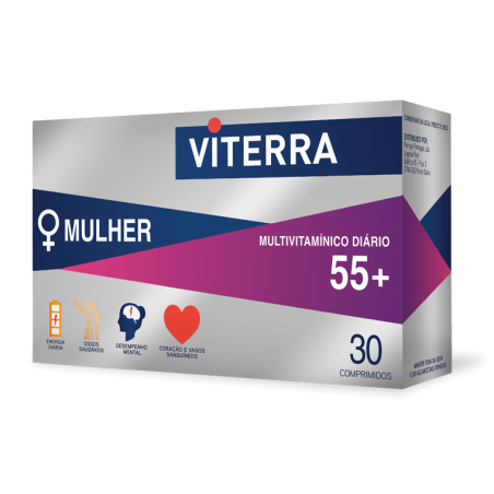 Viterra Platinum 55+ Mulher 30 Comprimidos