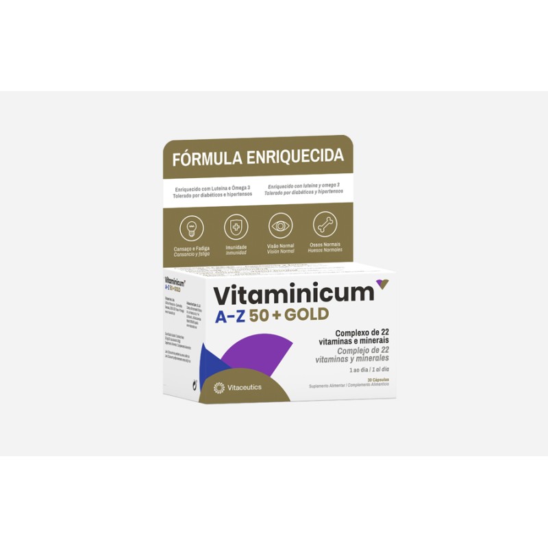 Vitaminicum Az 50+ Gold 30 Cápsulas