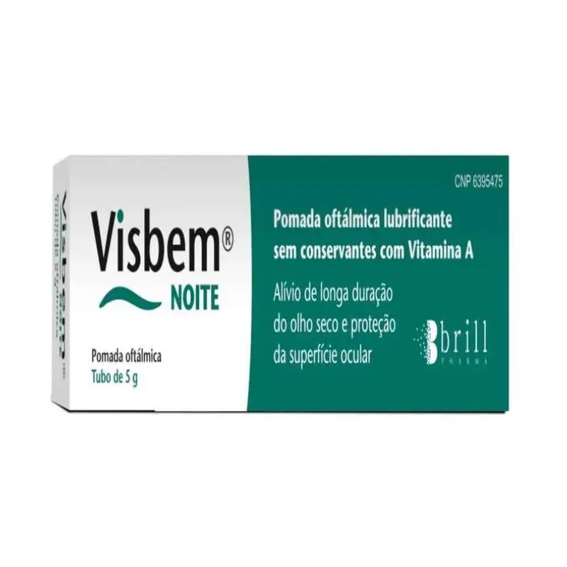Visbem Noite Pomada Oftálmica 5g