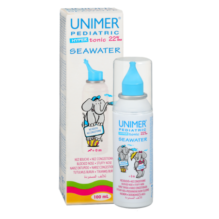 Unimer Pediátrico Spray Hipertónico Nasal 100ml