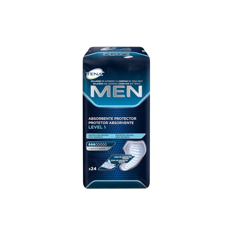 Tena Men Level 1 Penso Absorvente 24 Unidades