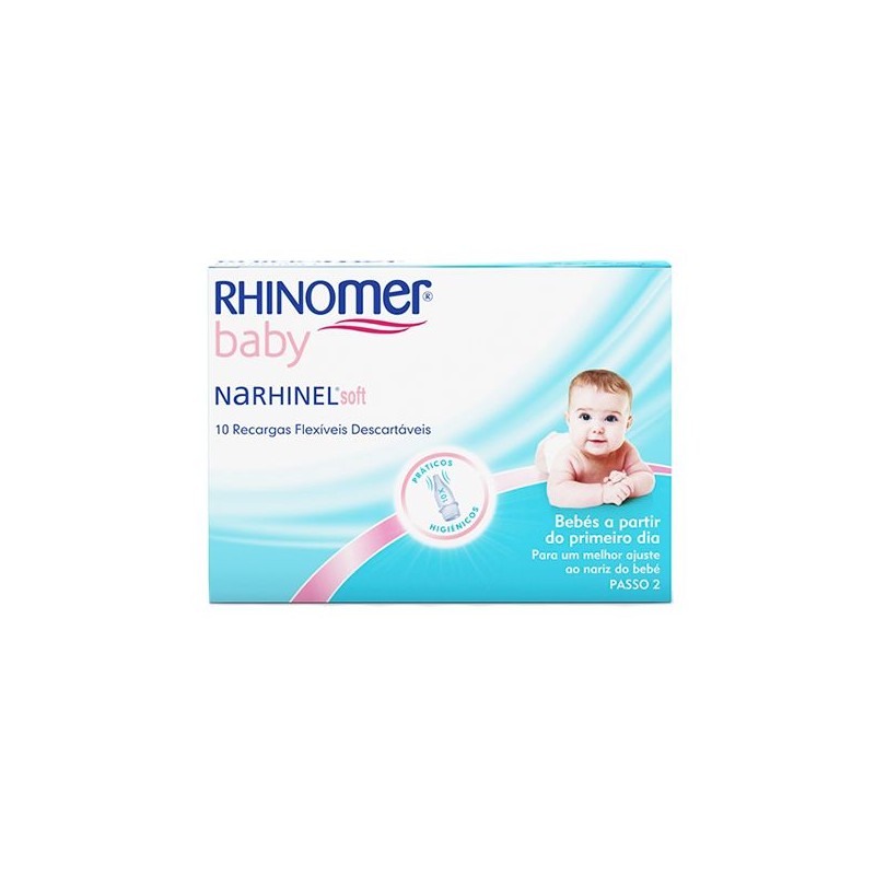Rhinomer Baby Recargas Flexíveis Descartáveis 10 Unid.