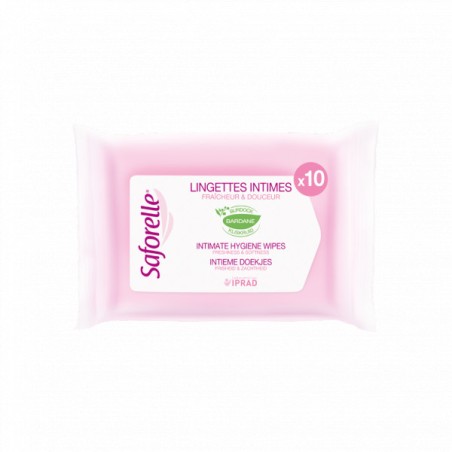 Saforelle Toalhete Íntimo Frescura (x10 unidades)
