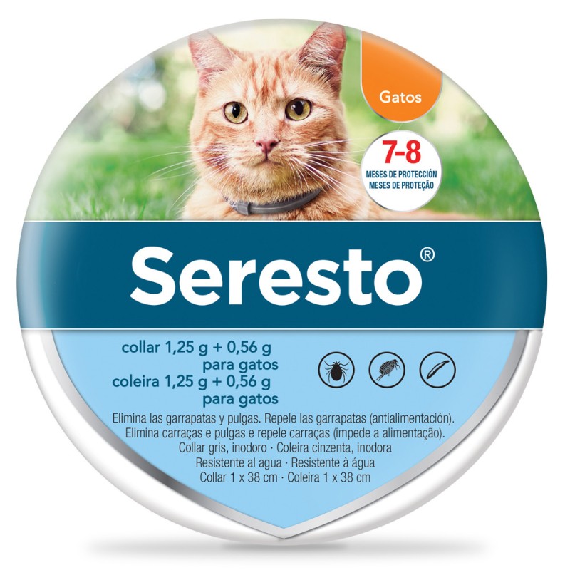 Seresto Coleira Antiparasitária para gatos