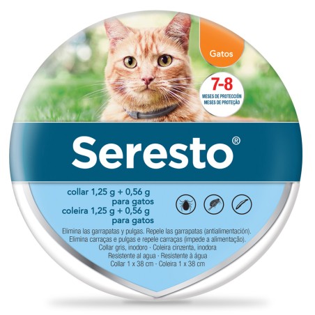 Seresto Coleira Antiparasitária para gatos