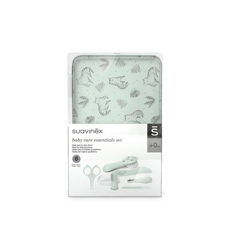 Suavinex Baby Care Kit Manicure Verde – Conjunto de 6 Peças para o Cuidado do Bebétotal segurança e praticidade.