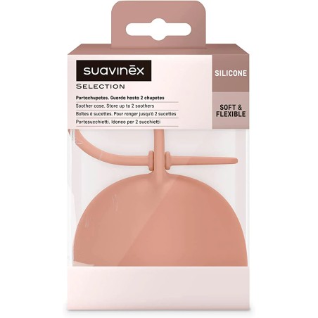 Suavinex Porta Chupetas Silicone