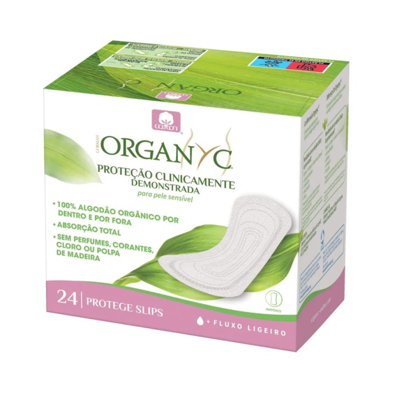 Organyc Penso Protetor Slips Ligeiro (x24 saquetas)