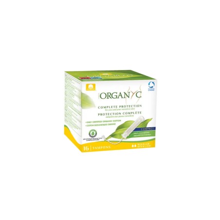 Organyc Tampão Regular com Aplicador (x16 unidades)