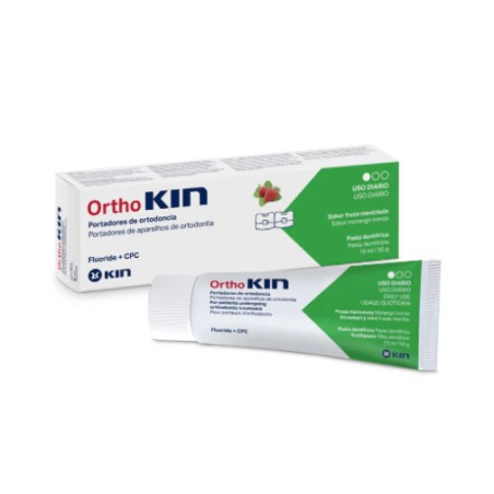 Ortho Kin Pasta Dentífrica Morango/Menta 75ml
