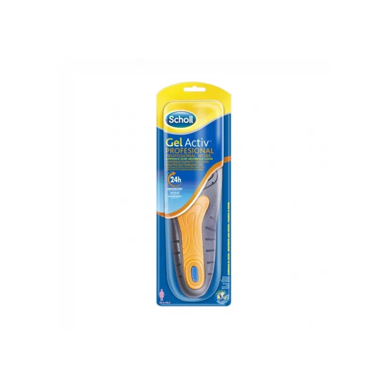 Palmilha Scholl GelActiv Profissional Mulher x2