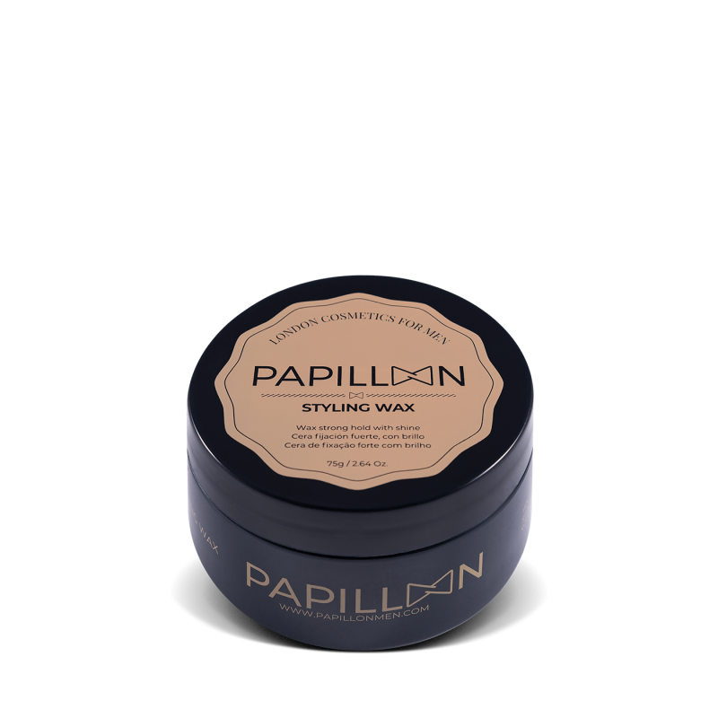 Papillon Styling Wax Cera Fixação Forte Com Brilho 75g