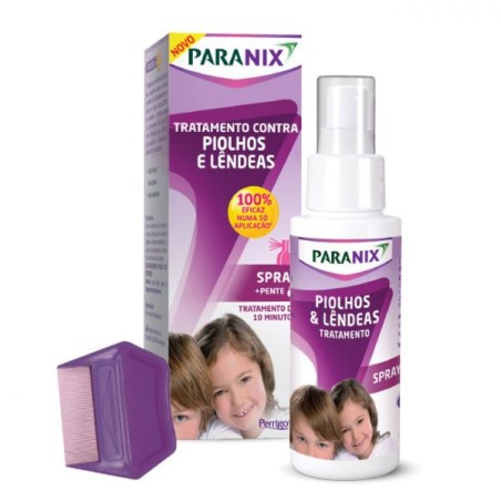 Paranix Spray Elimina Piolhos 100ml Oferta do Pente