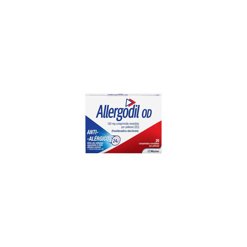 Allergodil OD 120mg - 20 comprimidos
