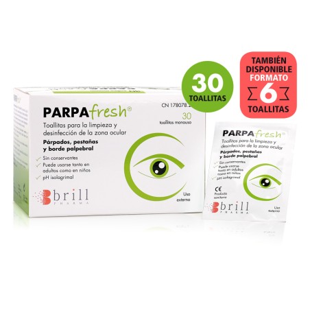 Parpafresh Toalhitas Limpeza Periocular (x6 unidades)