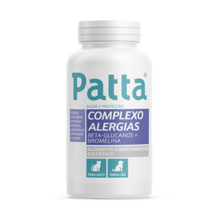 Patta Complexo Alergias Cão/Gato 60 Comprimidos