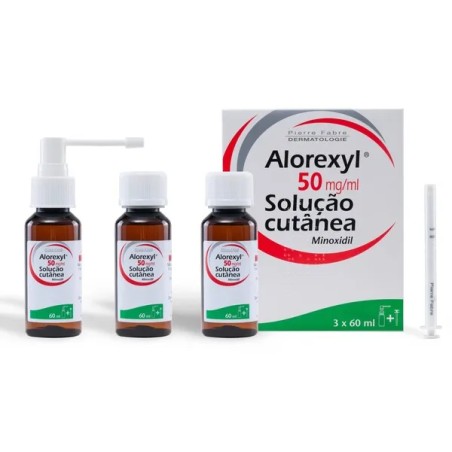 Alorexyl 50mg/ml Solução Cutânea 60ml x3unid