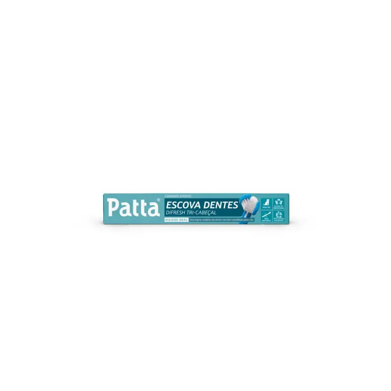 Patta Escova Dentes Tri-Cabeçal