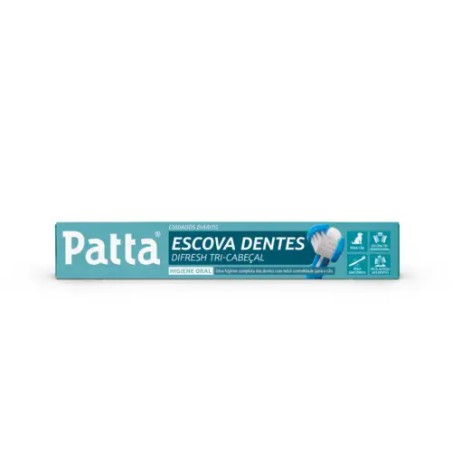 Patta Escova Dentes Tri-Cabeçal