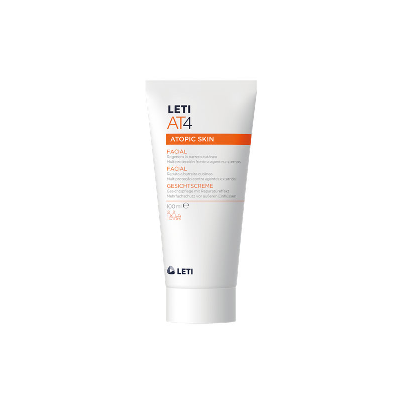 LetiAt4 Facial Creme Facial Pele Atópica 50ml