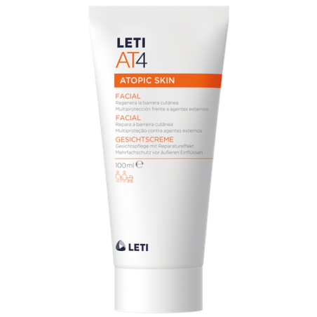 LetiAt4 Facial Creme Facial Pele Atópica 50ml