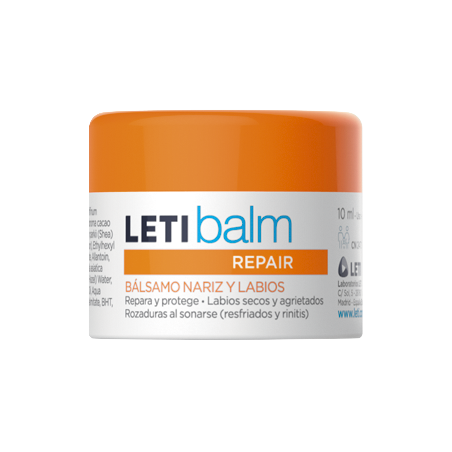 Leti Letibalm Repair Pediátrico Bálsamo Nariz e Lábios 10ml