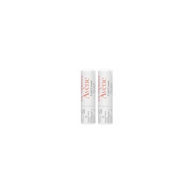 Avène Cold Cream Stick Lábios 4g – Pack Duplo