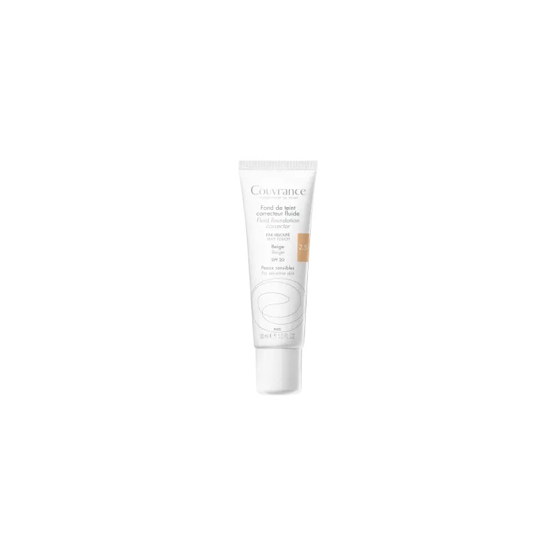 Avène Couvrance Base Fluída Corretora Beje 30ml