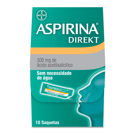 Aspirina Direkt 500 mg Granulado x 10 saquetas