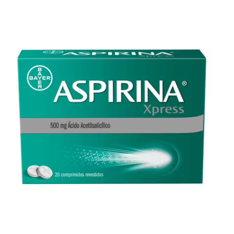 Aspirina Xpress 500 mg x 20 comprimidos revestidos